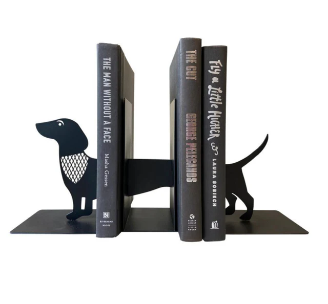 Dachshund 3 Piece Scene Maker Bookends